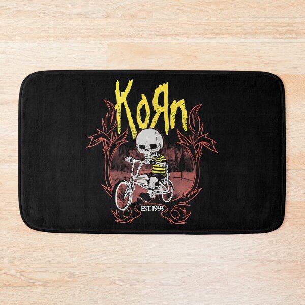 Item preview, Korn Nu Metal Band Skeleton Bike Ride designed and sold by Minimalistellar.