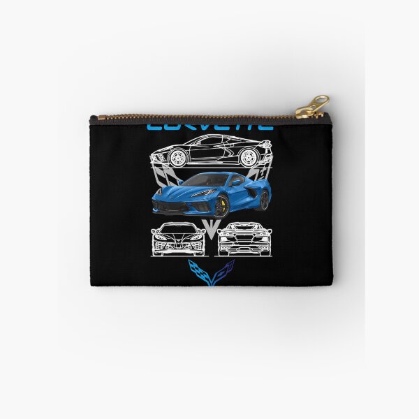 Item preview, Corvette C8 Blue Chevrolet Car designed and sold by pik-niki.