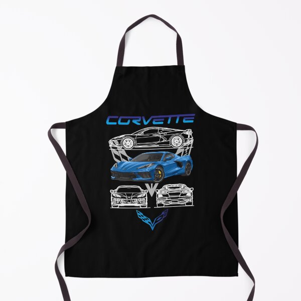 Item preview, Corvette C8 Blue Chevrolet Car designed and sold by pik-niki.
