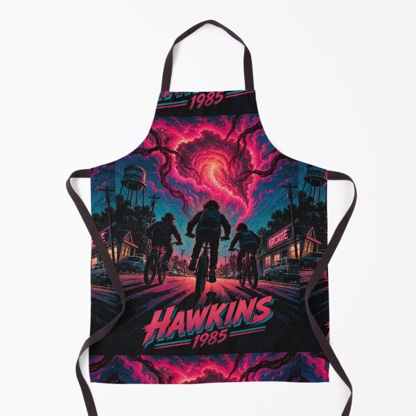 Item preview, Hawkins 1985 Retro Cartoon Portal Adventure T-Shirt designed and sold by Fanverse Merchandise.