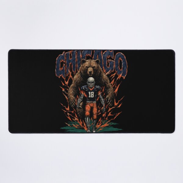 Item preview, Chicago Football Skeleton Graphic Vintage Bears designed and sold by TinaQuentin.