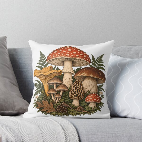 Item preview, Vintage Woodland Mushroom Field Guide designed and sold by Thai Vibe Studio.