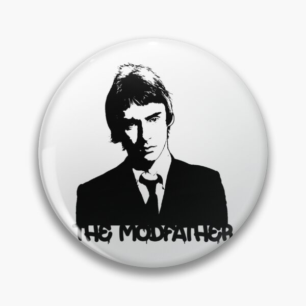 Item preview, Paul Weller - The Modfather - Black Stencil designed and sold by Minimalistellar.