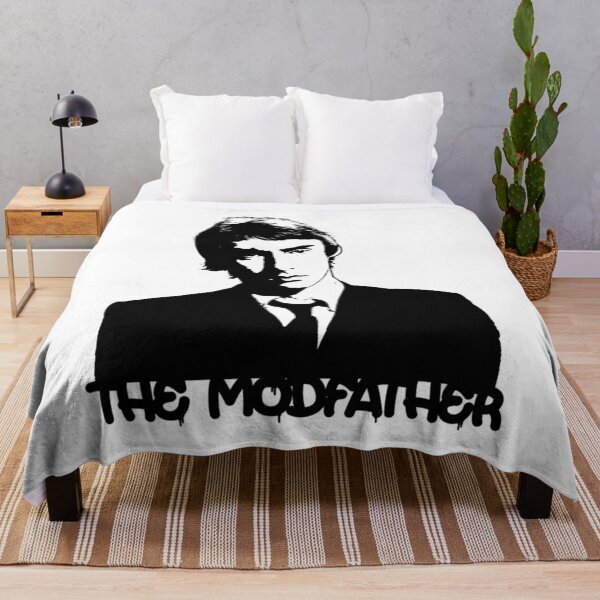 Item preview, Paul Weller - The Modfather - Black Stencil designed and sold by Minimalistellar.