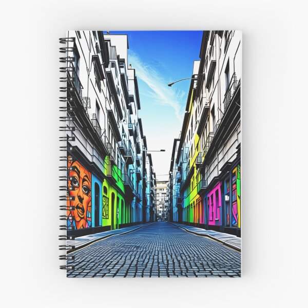 Item preview, Puertas con arte callejero en la ciudad designed and sold by Pixicato.