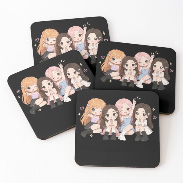 Item preview, Blackpink Chibi Girls designed and sold by delila8a8e.