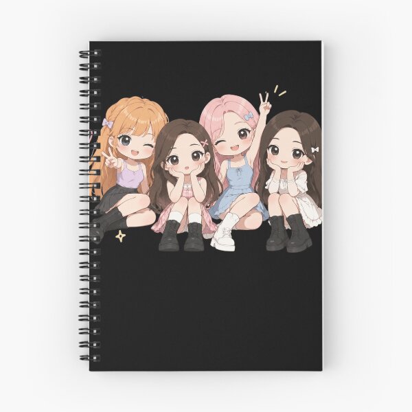 Item preview, Blackpink Chibi Girls designed and sold by delila8a8e.