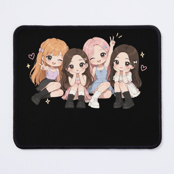 Item preview, Blackpink Chibi Girls designed and sold by delila8a8e.