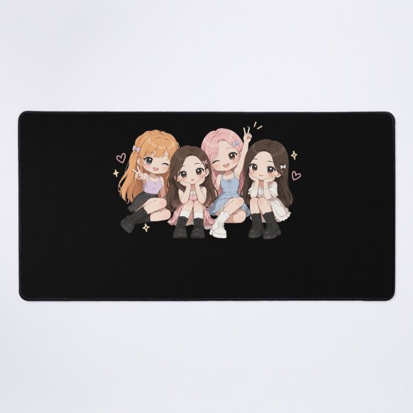 Item preview, Blackpink Chibi Girls designed and sold by delila8a8e.