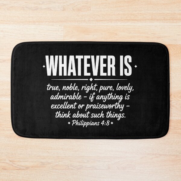 Item preview, Philippians 4:8 Think About Excellent or Praiseworthy Things designed and sold by plushism.
