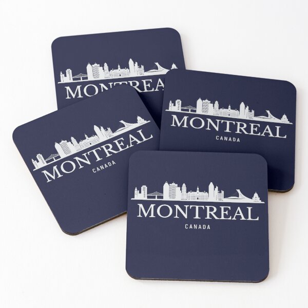 Item preview, Montreal skyline, Montreal Canada designed and sold by Dressyourflag.
