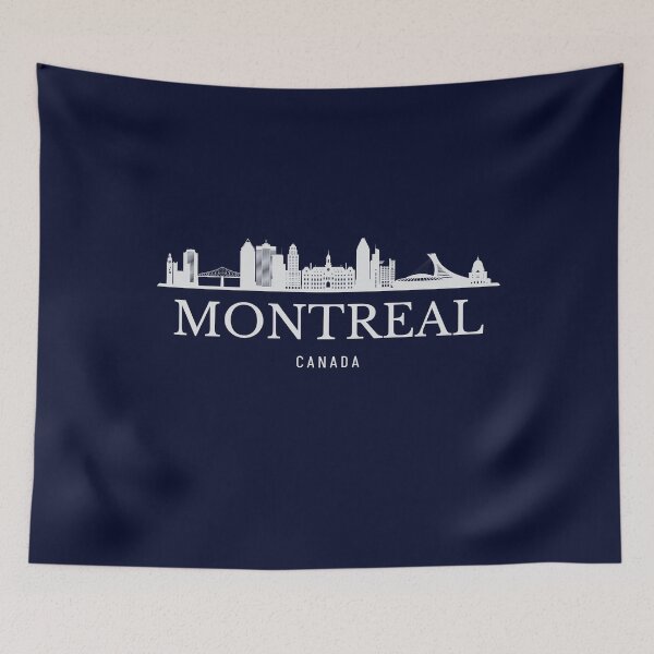 Item preview, Montreal skyline, Montreal Canada designed and sold by Dressyourflag.