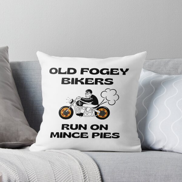 Item preview, Old Fogey Bikers Run On Mince Pies. designed and sold by MPC-Mince-Pies.