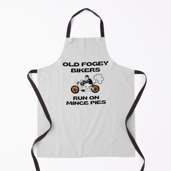 Item preview, Old Fogey Bikers Run On Mince Pies. designed and sold by MPC-Mince-Pies.