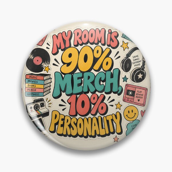 Item preview, 90% Merch 10% Personality Funny Fan T-Shirt designed and sold by Fanverse Merchandise.