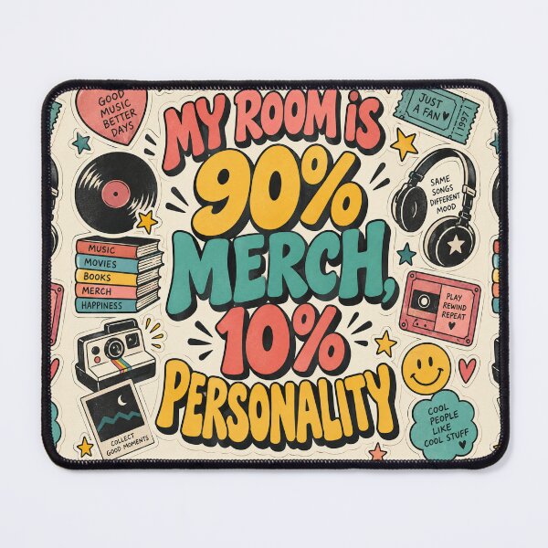 Item preview, 90% Merch 10% Personality Funny Fan T-Shirt designed and sold by Fanverse Merchandise.