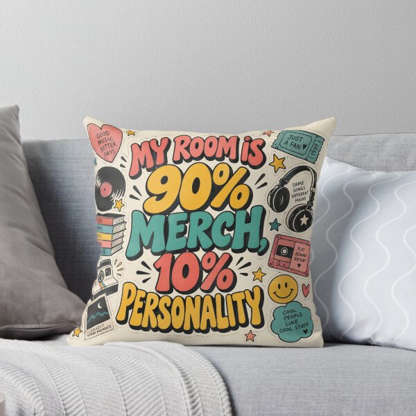 Item preview, 90% Merch 10% Personality Funny Fan T-Shirt designed and sold by Fanverse Merchandise.
