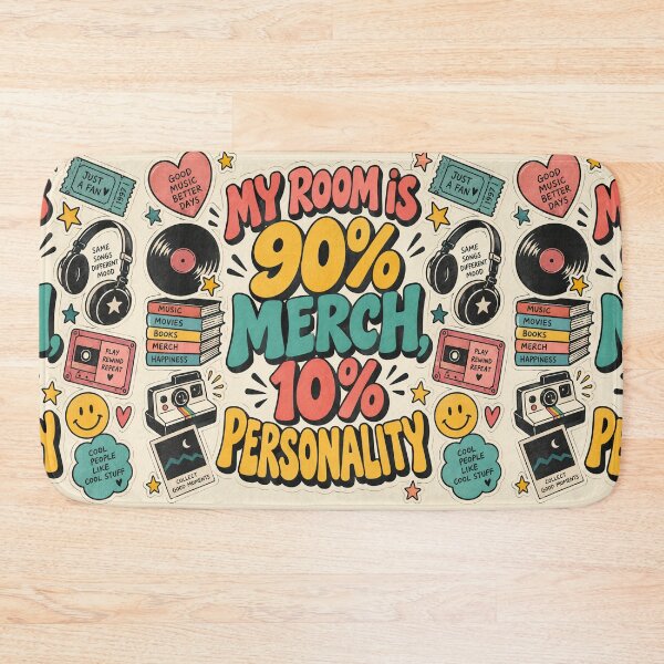 Item preview, 90% Merch 10% Personality Funny Fan T-Shirt designed and sold by Fanverse Merchandise.