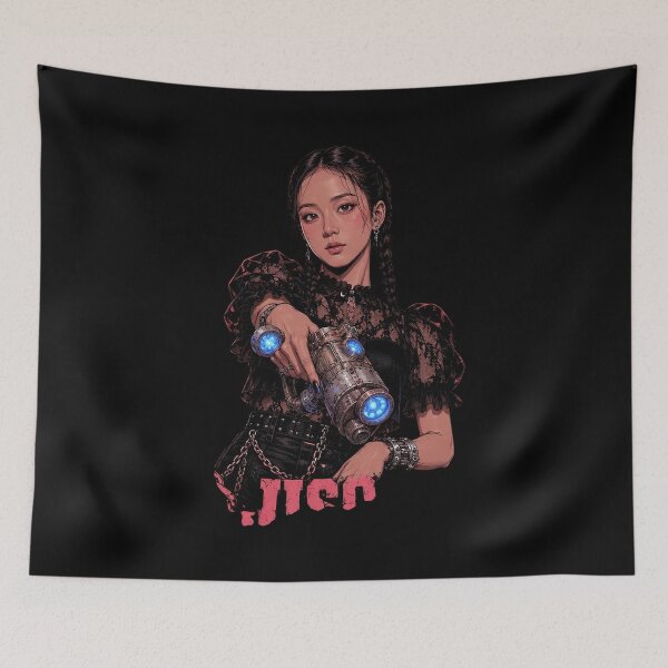 Item preview, Jisoo Sci Fi Portrait designed and sold by delila8a8e.