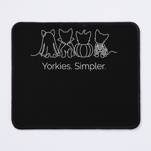 Item preview, Yorkies Simpler Halloween Skeleton Dogs Cute Yorkie Lover designed and sold by ArcaneArtistry.