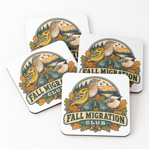 Item preview, Retro Fall Migration Birding Club designed and sold by Thai Vibe Studio.