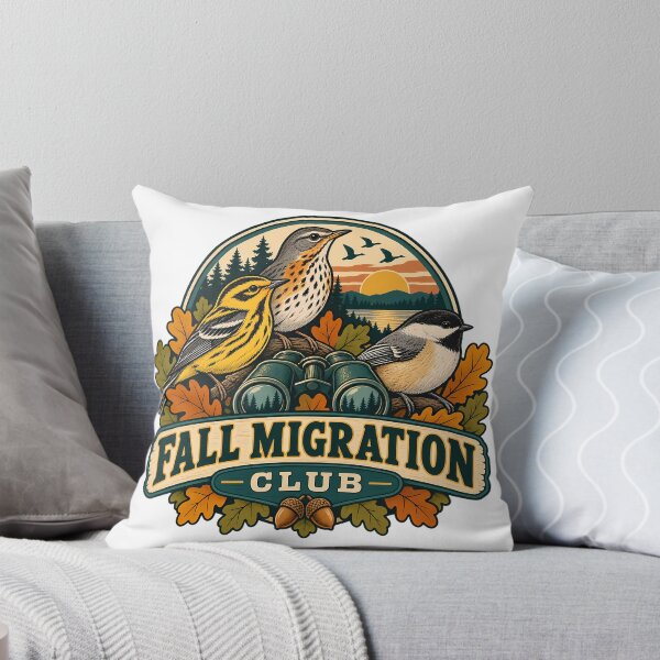Item preview, Retro Fall Migration Birding Club designed and sold by Thai Vibe Studio.