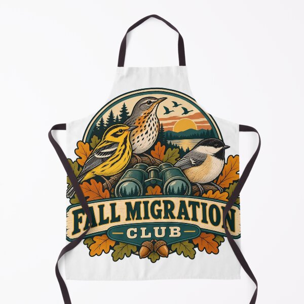 Item preview, Retro Fall Migration Birding Club designed and sold by Thai Vibe Studio.