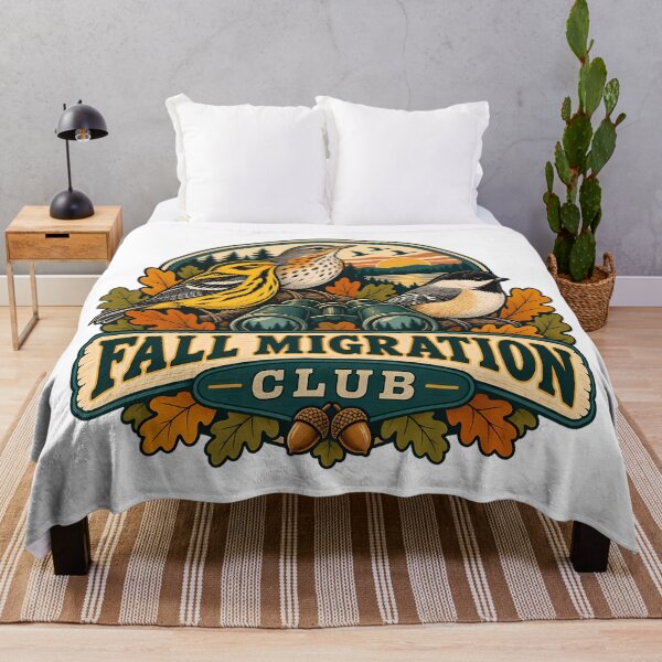 Item preview, Retro Fall Migration Birding Club designed and sold by Thai Vibe Studio.
