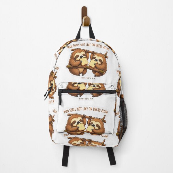 Item preview, Matthew 4:4 Man Shall Not Live On Bread Alone designed and sold by plushism.