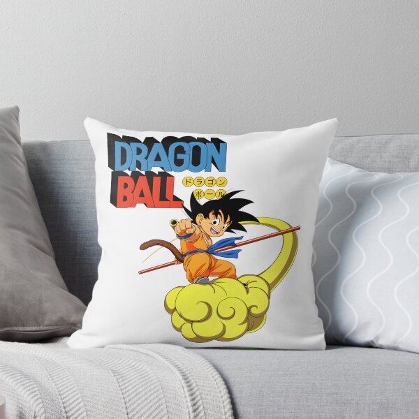 Item preview, Cute Kid Goku Riding Flying Nimbus Classic Anime Inspired Design designed and sold by Alexandra Str.