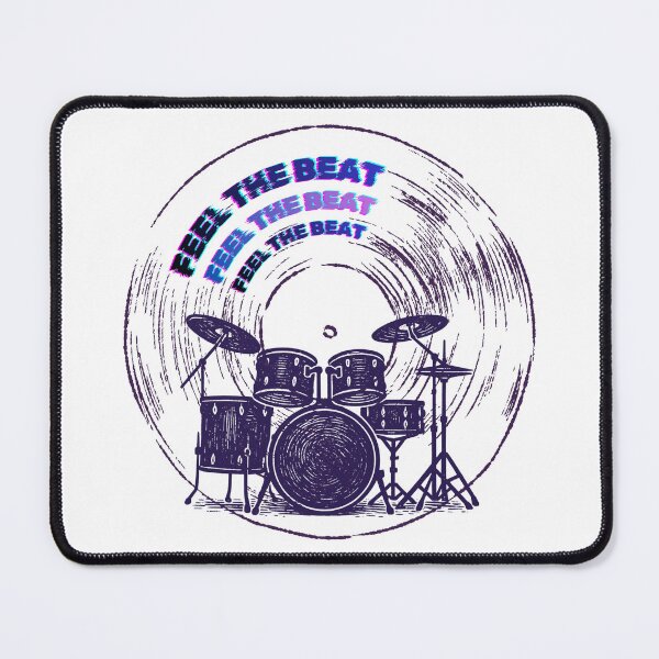 Item preview, Vinyl Record Drum Kit Art designed and sold by itshalimeera.