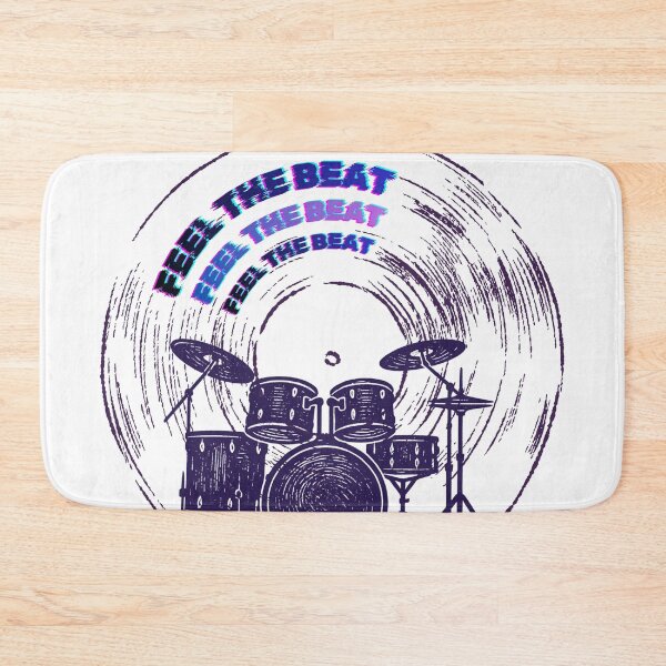Item preview, Vinyl Record Drum Kit Art designed and sold by itshalimeera.