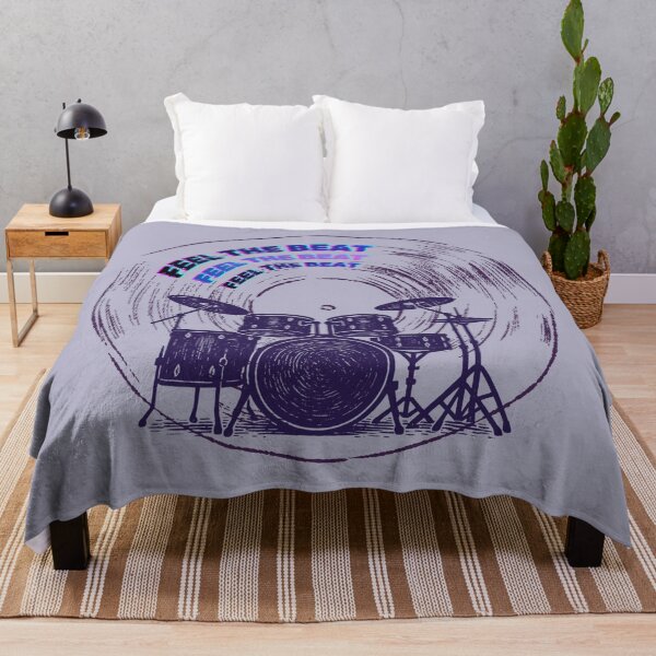 Item preview, Vinyl Record Drum Kit Art designed and sold by itshalimeera.