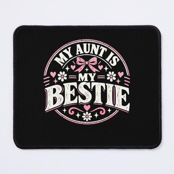 Item preview, My Aunt Is My Bestie Cute Aunt Niece Friendship Gift designed and sold by THREE LITTLE BEANS.