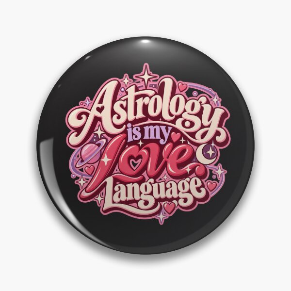 Item preview, Astrology Is My Love Language – Romantic Celestial Art designed and sold by MetaModel Editions.