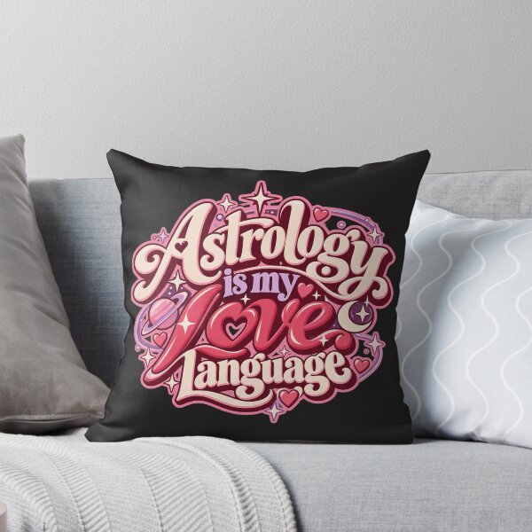 Item preview, Astrology Is My Love Language – Romantic Celestial Art designed and sold by MetaModel Editions.