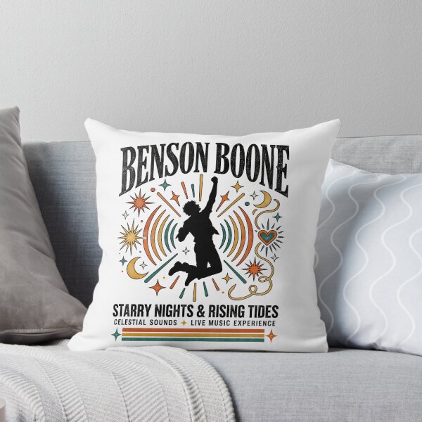 Item preview, Benson Boone Starry Nights Rising Tides Vintage Music Design designed and sold by Abigaildixon92.