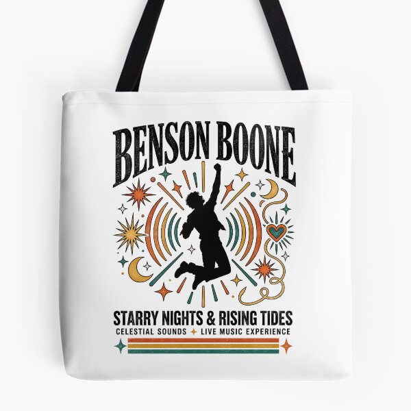 Item preview, Benson Boone Starry Nights Rising Tides Vintage Music Design designed and sold by Abigaildixon92.