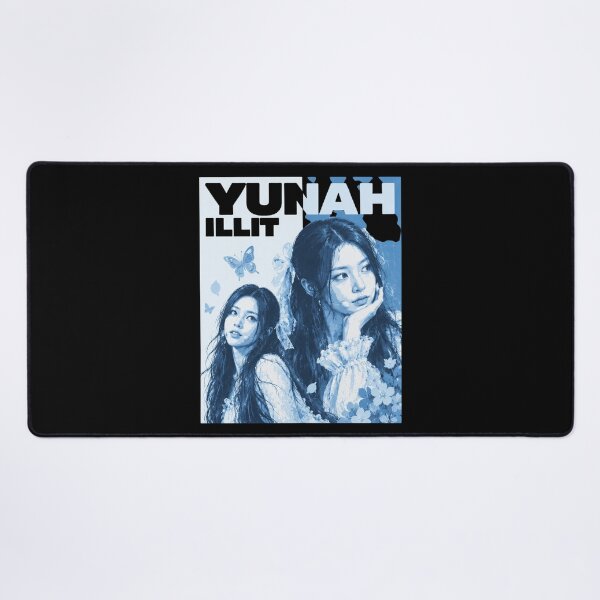 Item preview, YUNAH ILLIT Blue Portrait designed and sold by Dawn032Wendy.