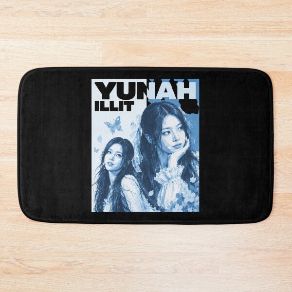 Item preview, YUNAH ILLIT Blue Portrait designed and sold by Dawn032Wendy.