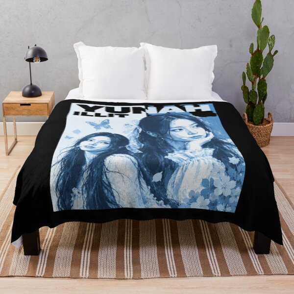 Item preview, YUNAH ILLIT Blue Portrait designed and sold by Dawn032Wendy.