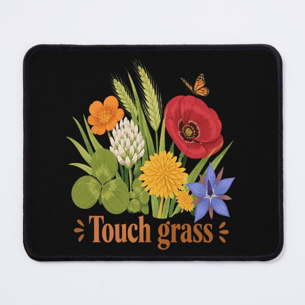 Item preview, Touch Grass Wildflowers designed and sold by delila8a8e.