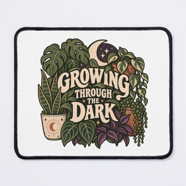 Item preview, Growing Through the Dark Plants designed and sold by Thai Vibe Studio.