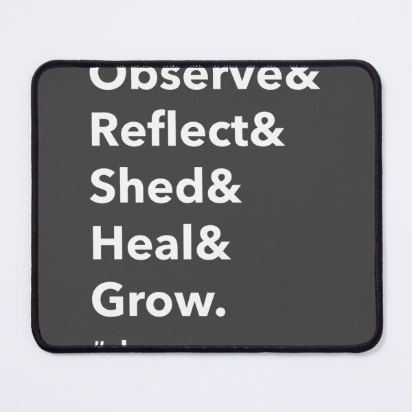 Item preview, Observe Reflect Shed Heal Grow - Shamanic Spiritual Growth and Healing Design designed and sold by lilSTORE.