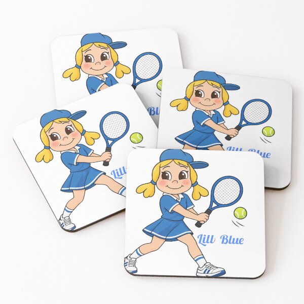 Item preview, Lill Blue playing tennis. designed and sold by Lillblue56.