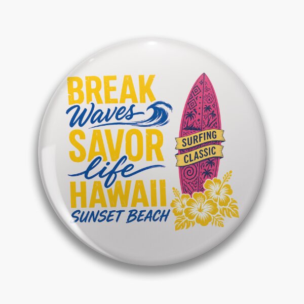Item preview, Break Waves Hawaii Surf designed and sold by TshirtsOnline-.