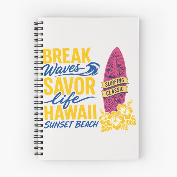 Item preview, Break Waves Hawaii Surf designed and sold by TshirtsOnline-.