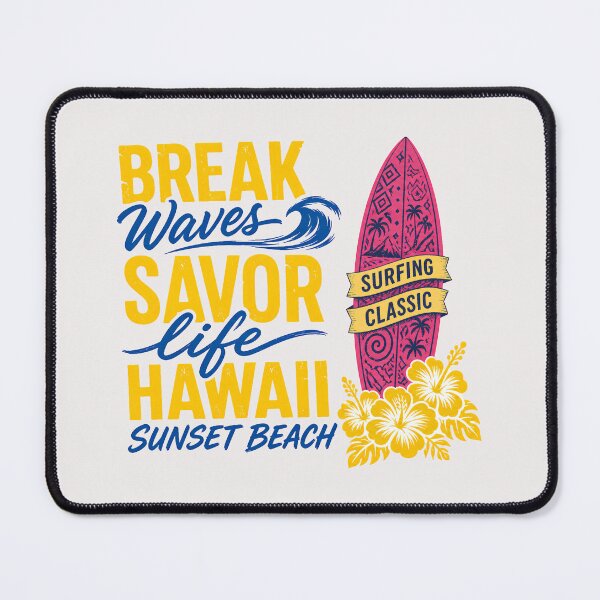 Item preview, Break Waves Hawaii Surf designed and sold by TshirtsOnline-.