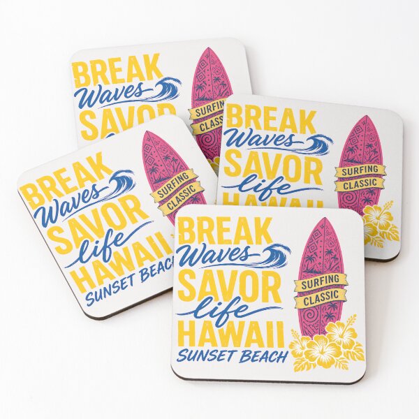 Item preview, Break Waves Hawaii Surf designed and sold by TshirtsOnline-.