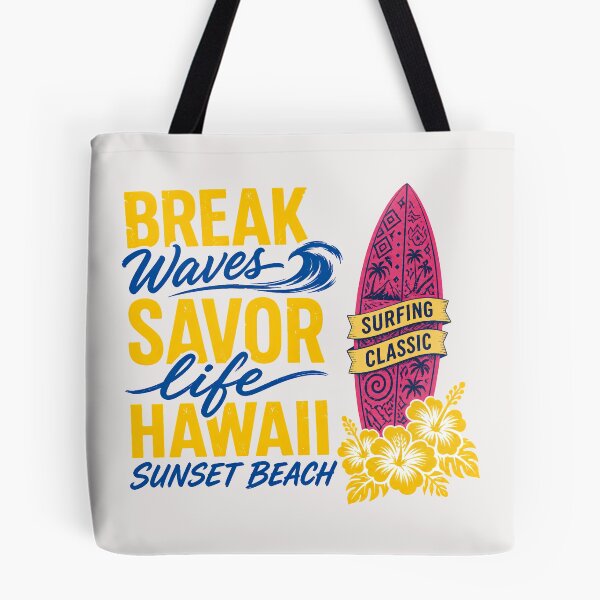 Item preview, Break Waves Hawaii Surf designed and sold by TshirtsOnline-.